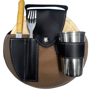 CUC1832 Set de asado simil carpincho completo