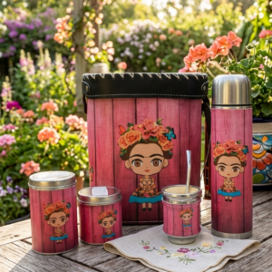 POR179/4 Set matero Frida