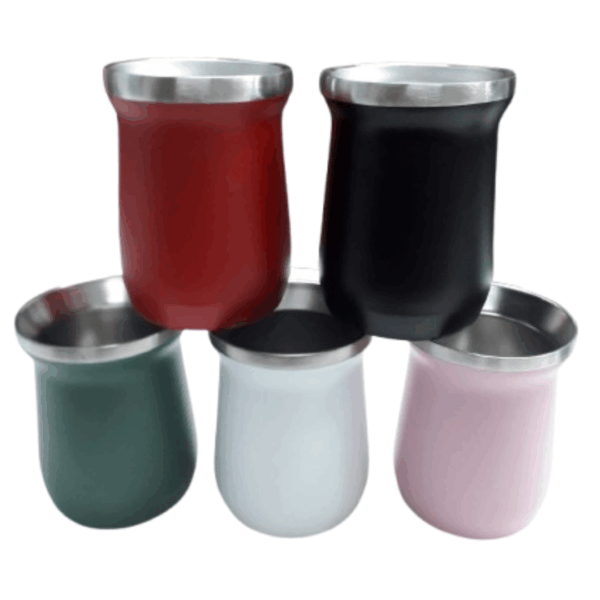 MAT240 Mate acero simil con caja