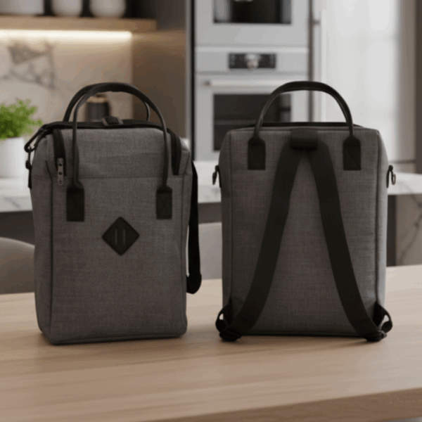 POR192/G Mochila matera gris
