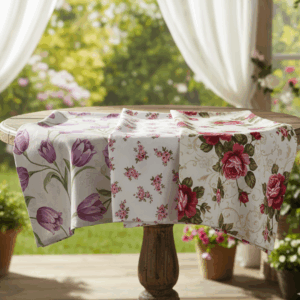 AD001 Mantel redondo tela estampada 152 cm