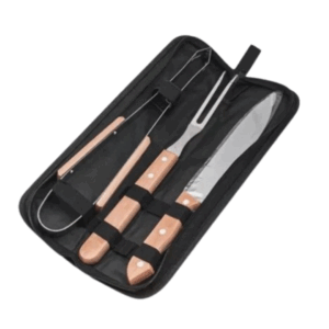 CUC1225 Set de asado 3 piezas con cierre