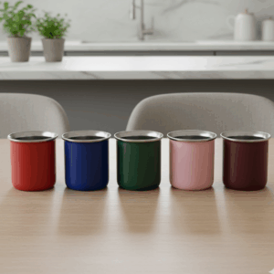 MAT805 Mate acero vasito colores variados