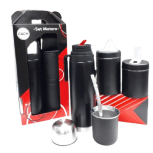 POR170 Set matero negro