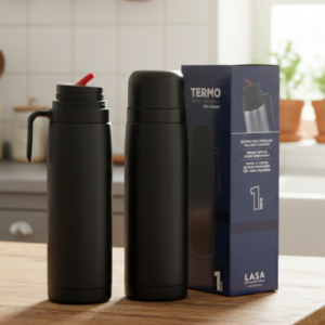 TER111/N Termo manija negro total black 1 litro