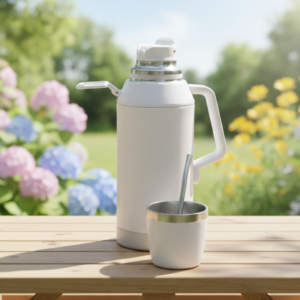 TER213 Termo 1.3 litros picazo c/mate y bombilla acero