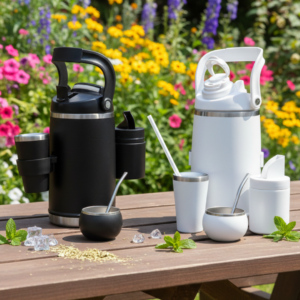 SET007 Kit terere termo 2.5 lts+mate+vaso+yerbera y bombilla