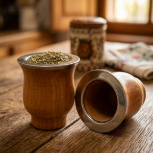 MAT268 Mate camionero premium virola acero