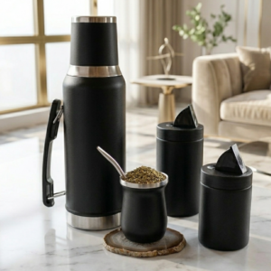 SET013 Set Matero caja con termo 1.2l yerbera azucarera mate y bombilla