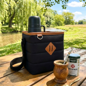 POR335/N Canasto urbano matero cordura Negro