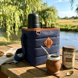 POR335/A Canasto urbano matero cordura Azul