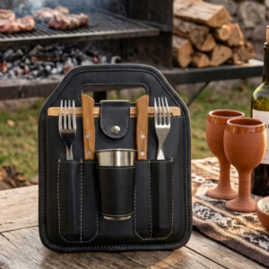 CUC1046 Set de asado doble con vaso